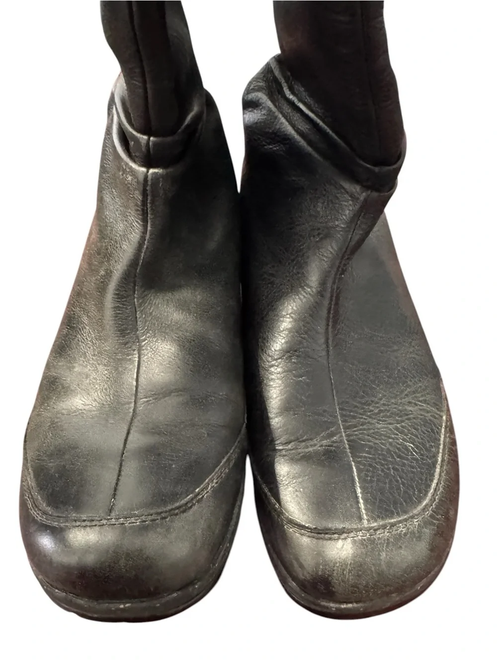 Teva High End Black Leather Knee High Women’s 10 Boots NICE